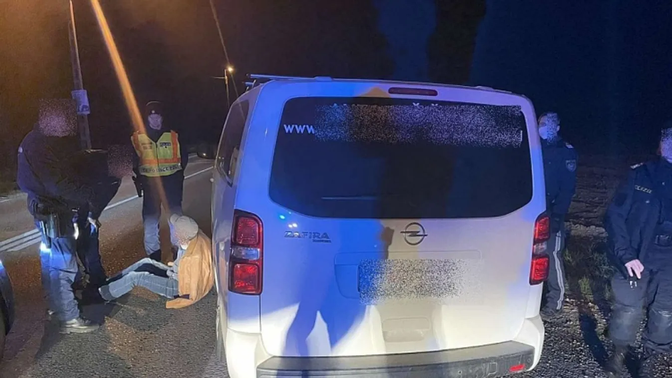 Egy éjszaka alatt három embercsempész rendőrkézen