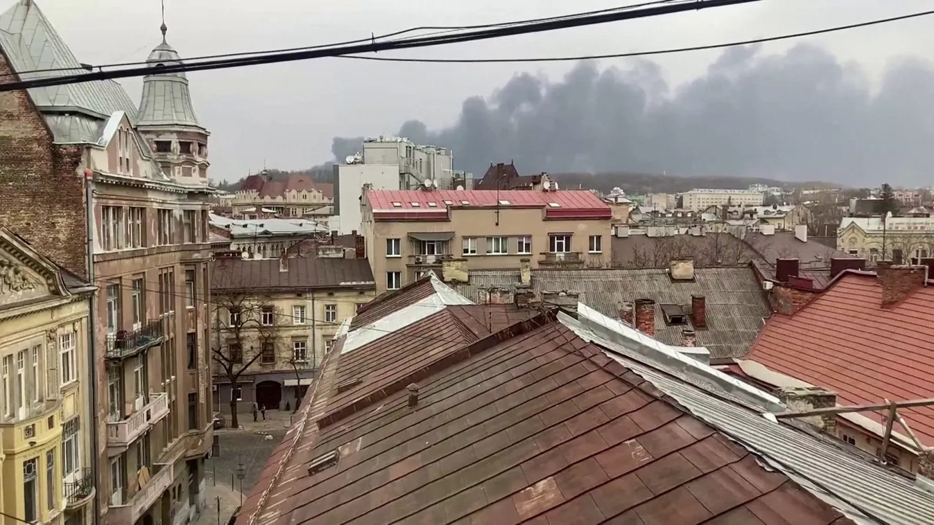Rakétatámadás érte a nyugat-ukrajnai Lemberget
