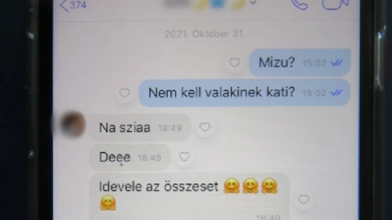 "Nem kell valakinek kati?"