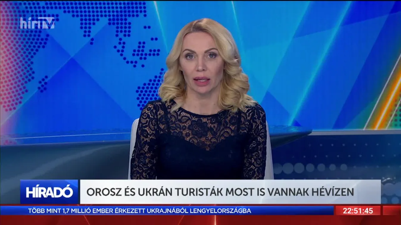 Orosz és ukrán turisták most is vannak Hévízen