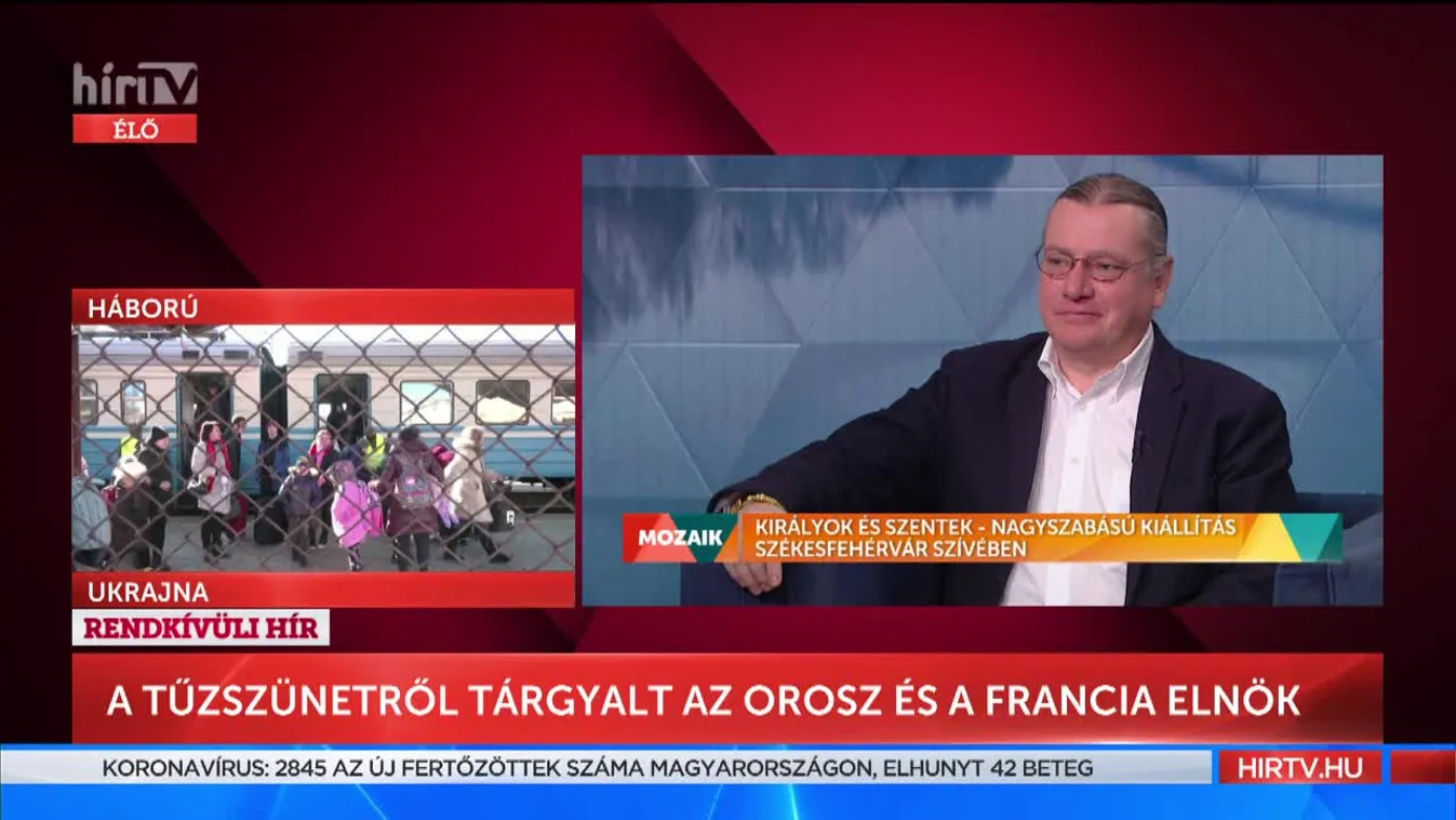 Mozaik - Királyok és szentek - Nagyszabású kiállítás Székesfehérvár szívében (2022-03-23)