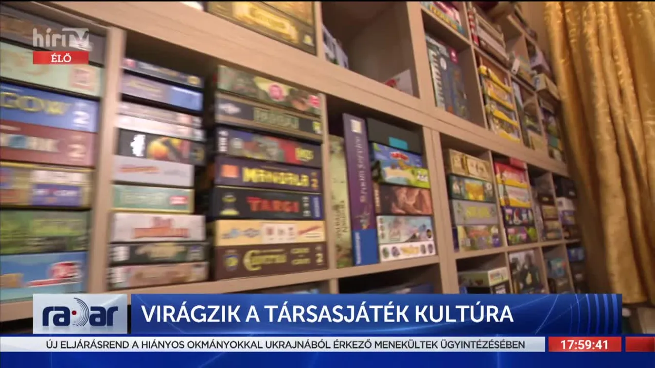 Radar - Virágzik a társasjáték kultúra (2022-03-08)