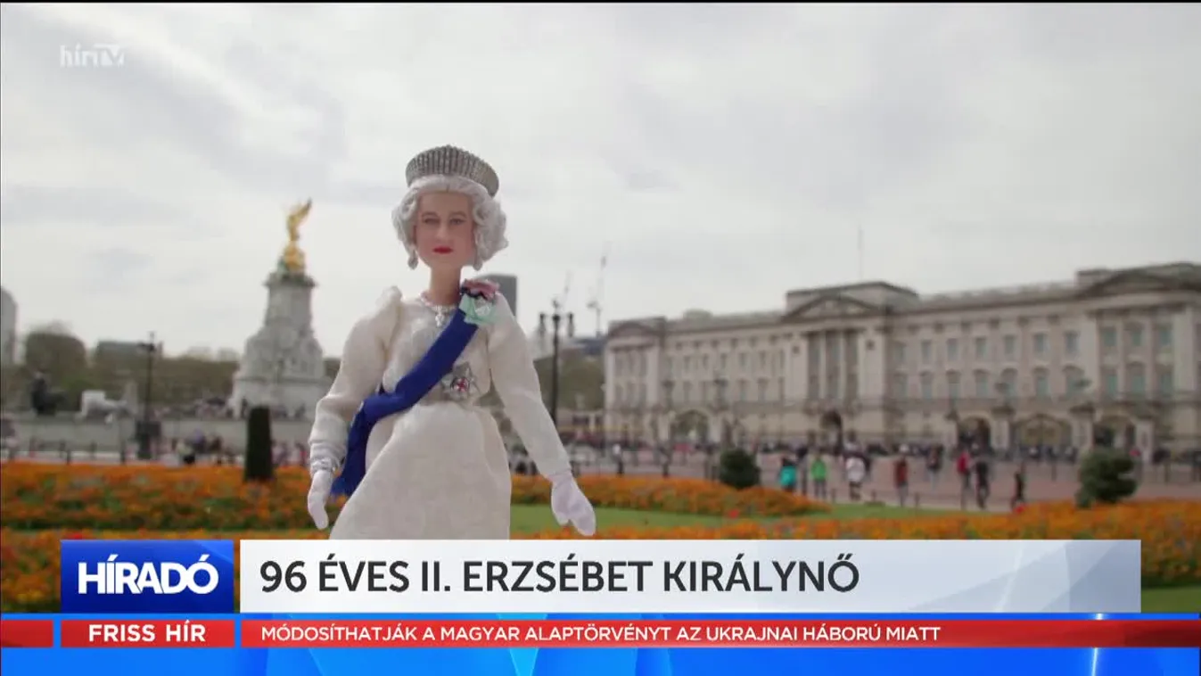 96 éves II. Erzsébet királynő