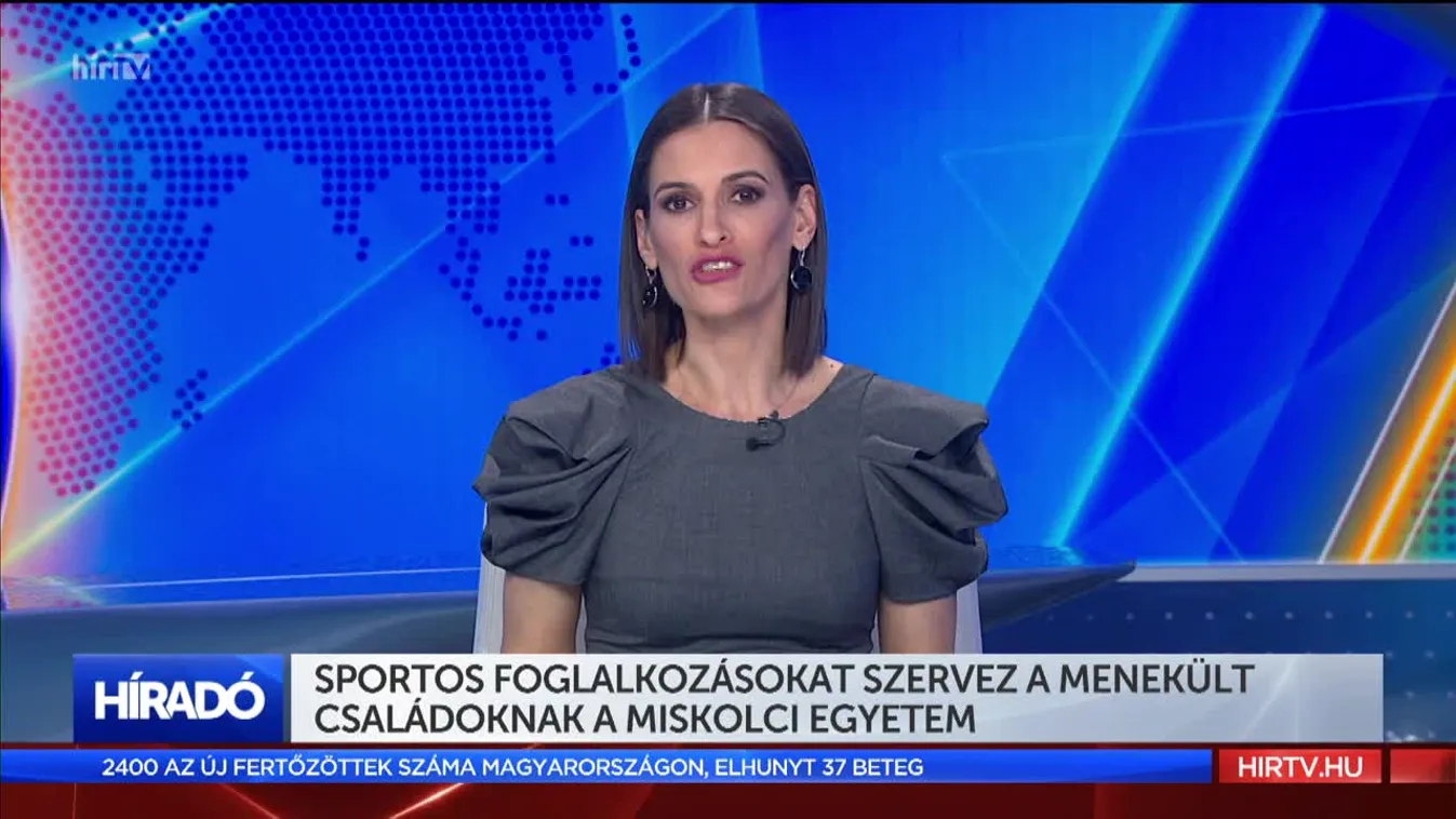 Sportos foglalkozásokat szervez a menekült családoknak a Miskolci Egyetem