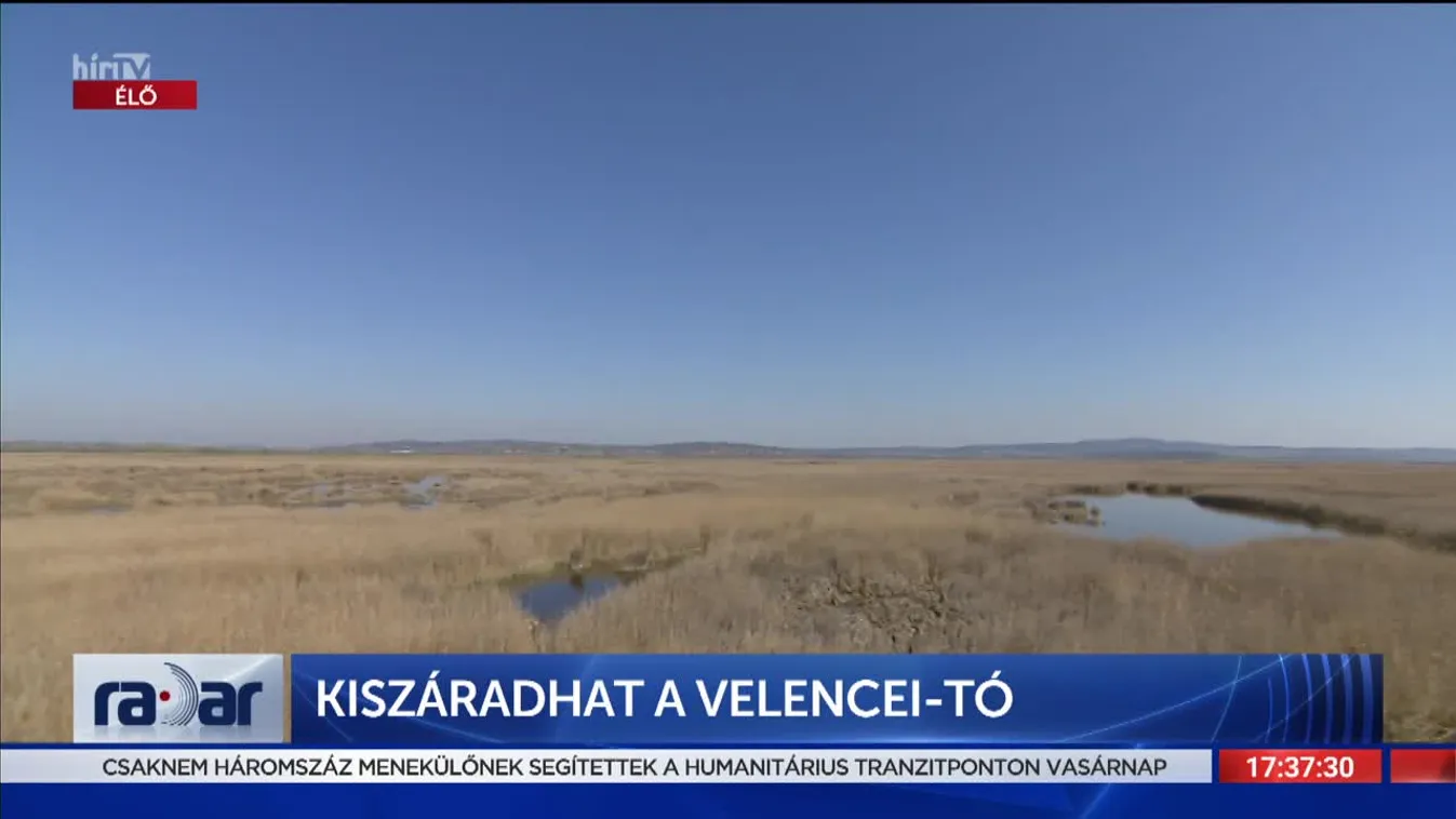 Radar - Kiszáradhat a Velencei-tó (2022-04-25)
