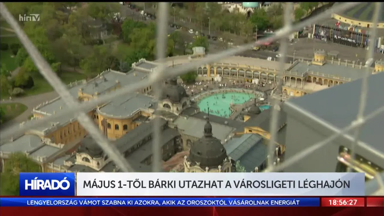 Május 1-től bárki utazhat a városligeti léghajón