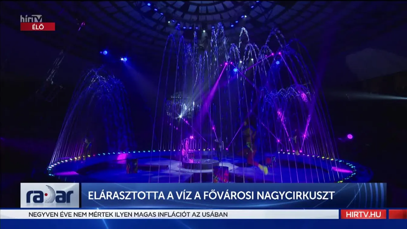 Radar - Elárasztotta a víz a Fővárosi Nagycirkuszt (2022-04-12)