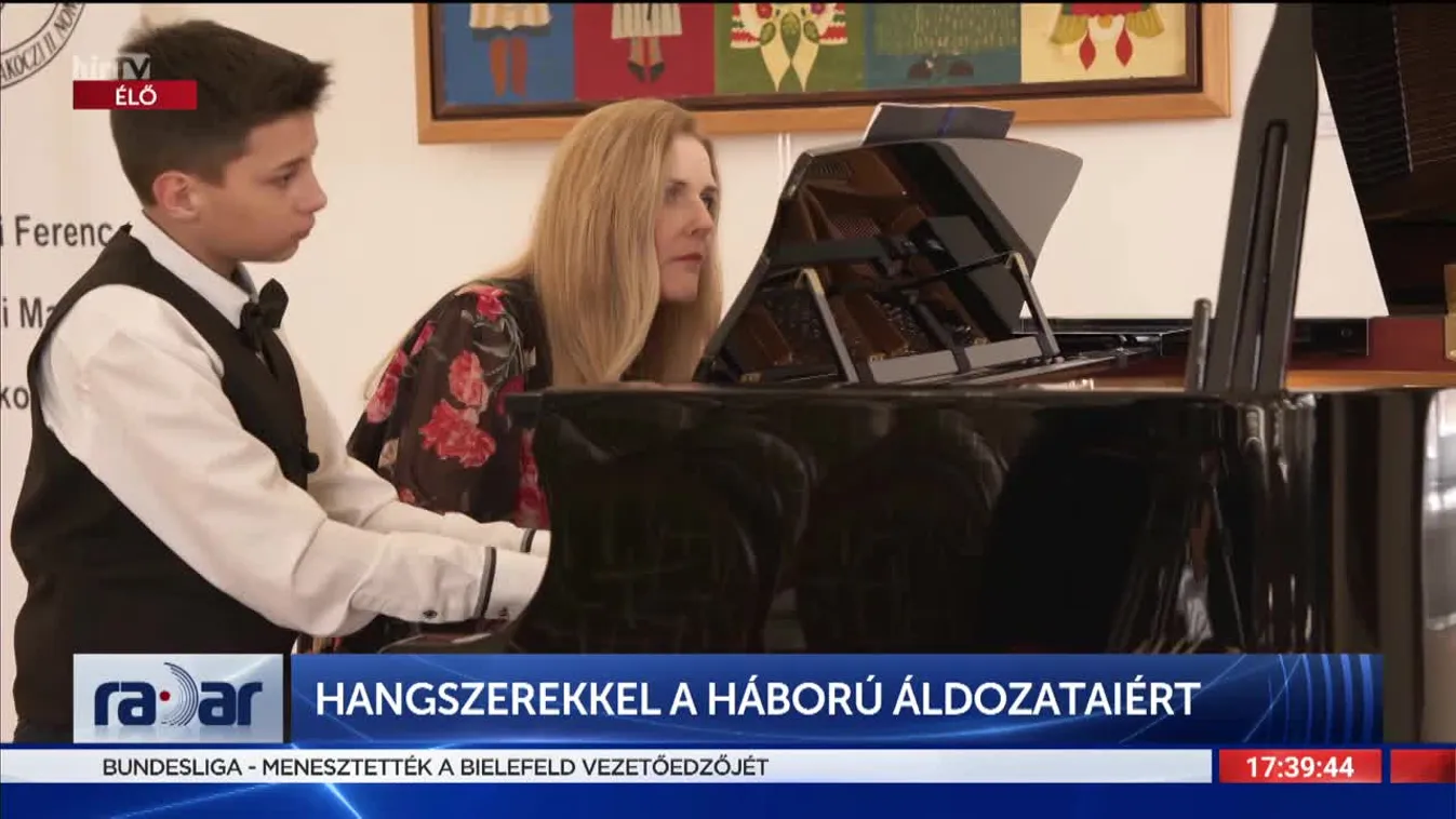 Radar - Hangszerekkel a háború áldozataiért (2022-04-20)