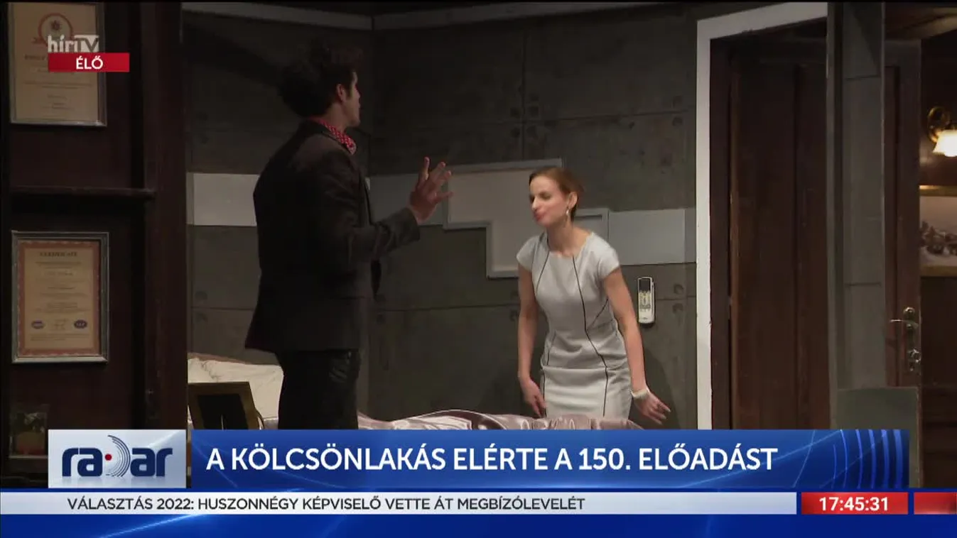 Radar - A kölcsönlakás elérte a 150. előadást (2022-04-25)
