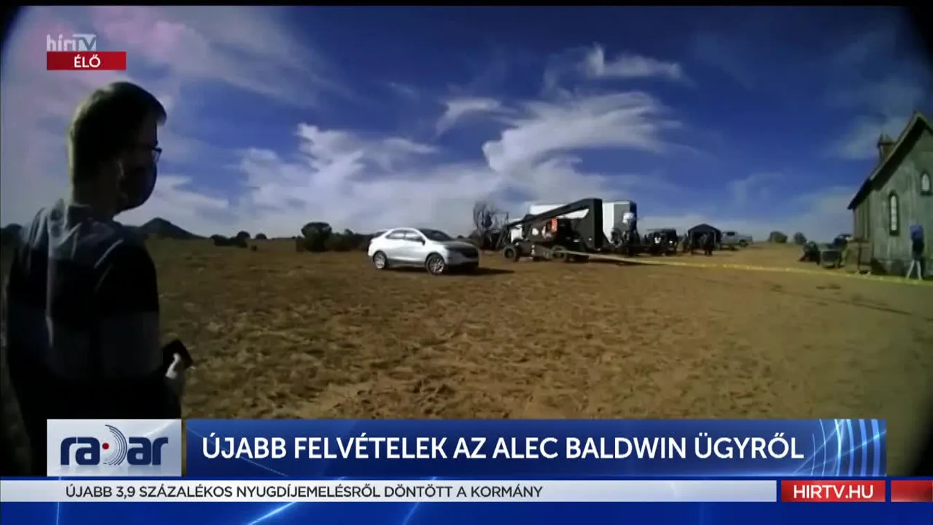 Radar: Újabb felvételek az Alec Baldwin ügyről