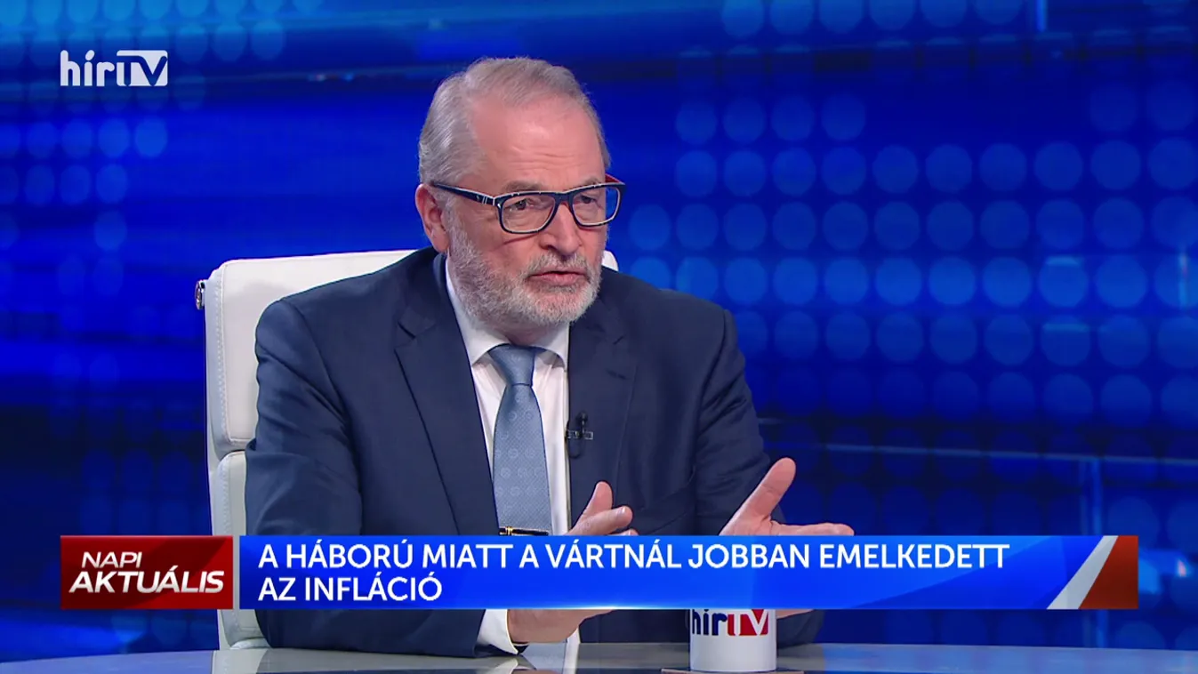 A háború miatt a vártnál jobban emelkedett az infláció