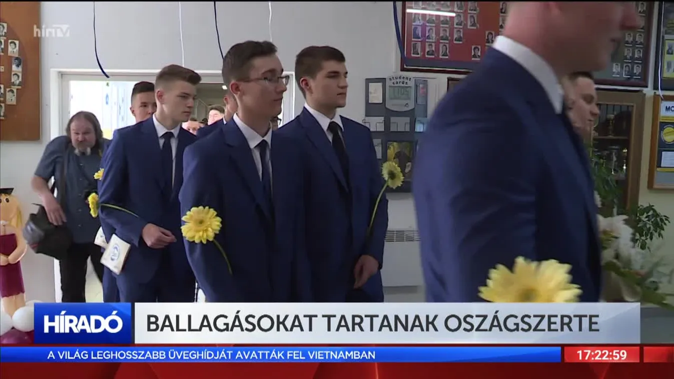 Ballagásokat tartanak országszerte