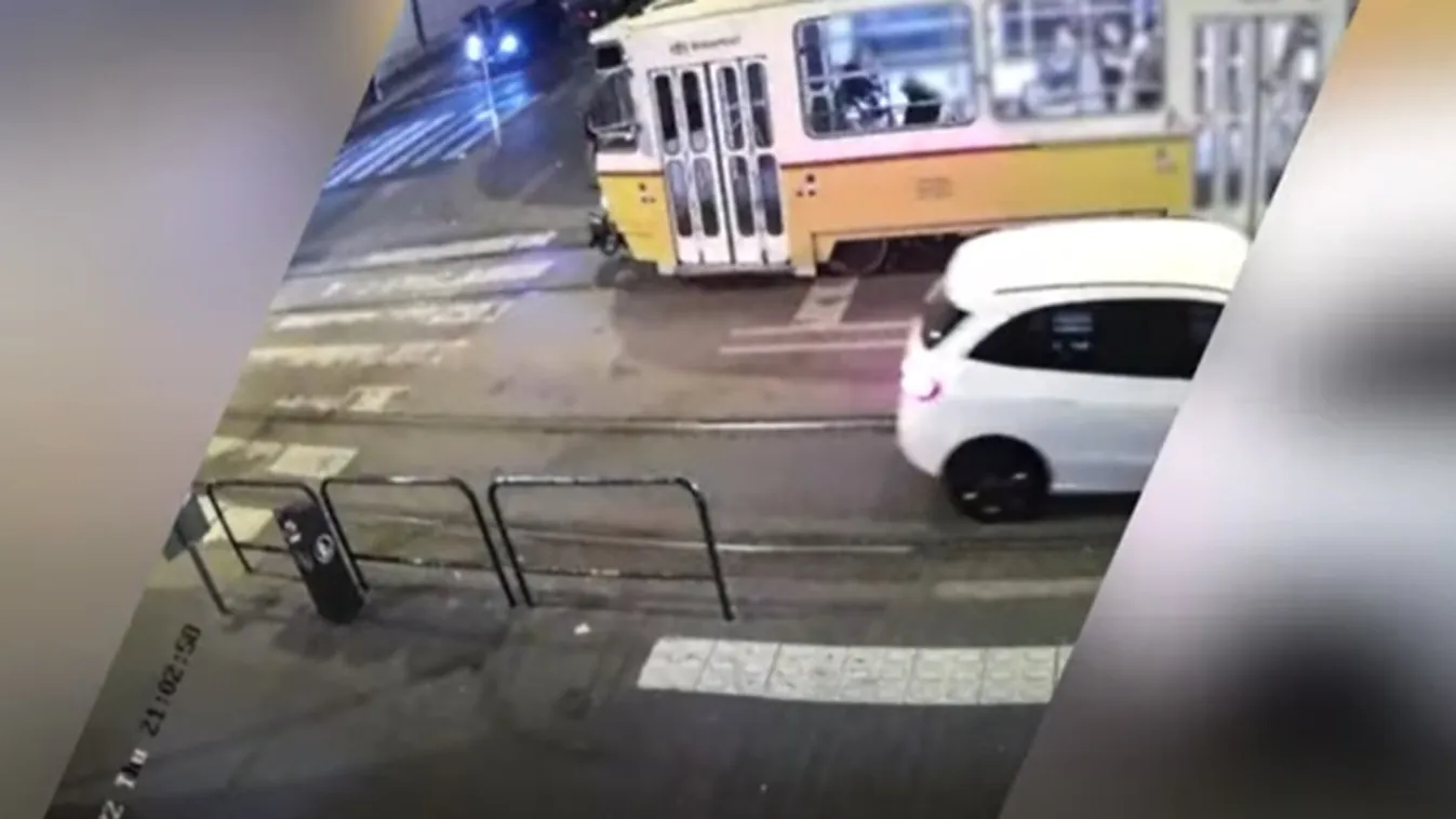 Brutális gázolás Budapesten - csak erős idegzetűeknek!