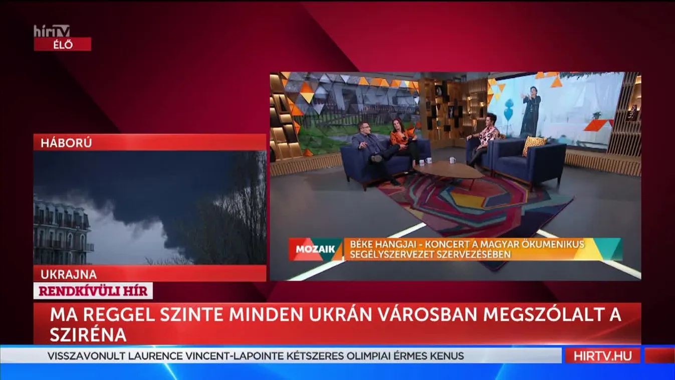 Mozaik - Béke hangjai - Koncert a Magyar Ökumenikus Segélyszervezet szervezésében (2022-04-05)