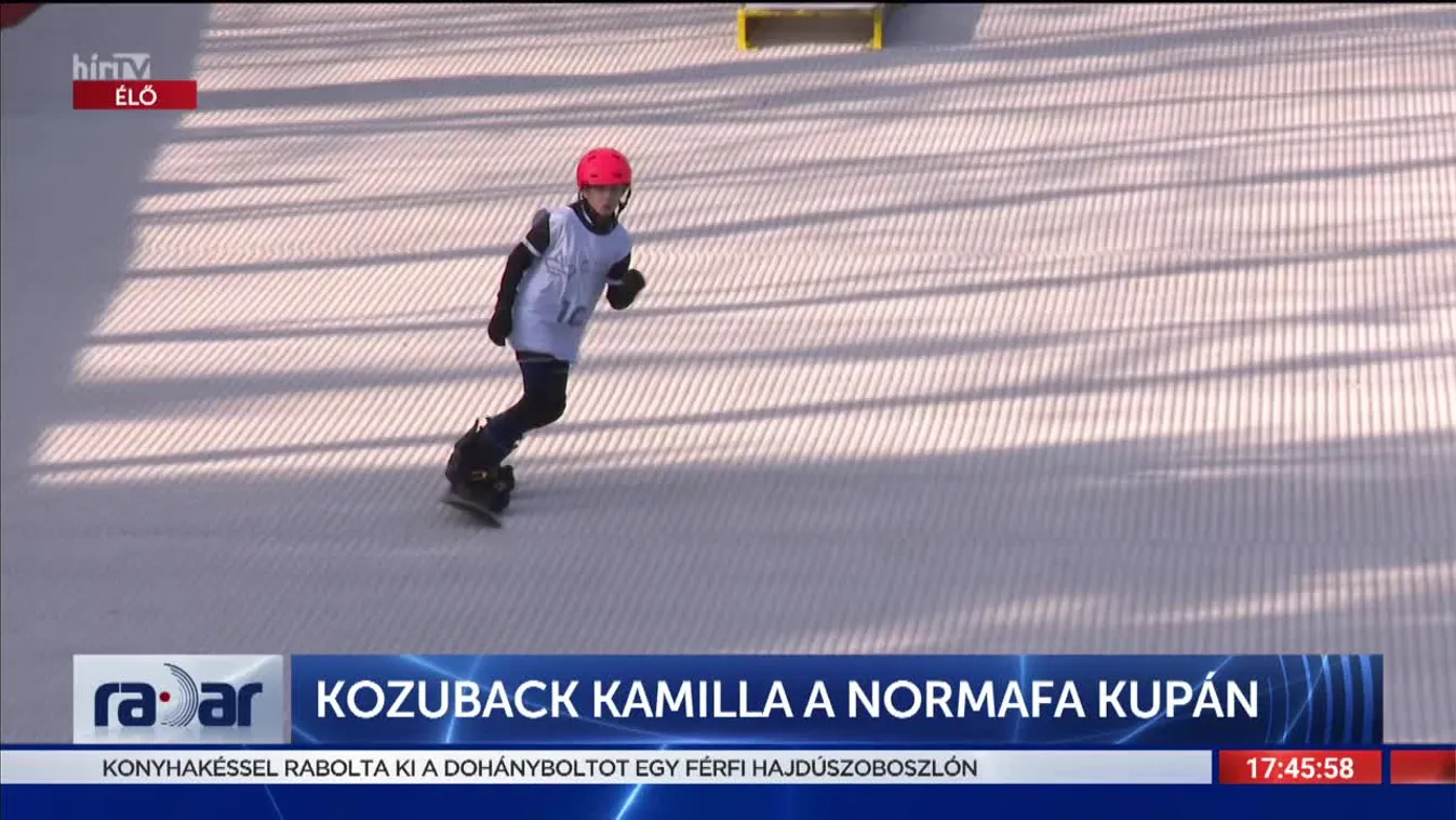 Radar - Kozuback Kamilla a Normafa kupán (2022-04-07)