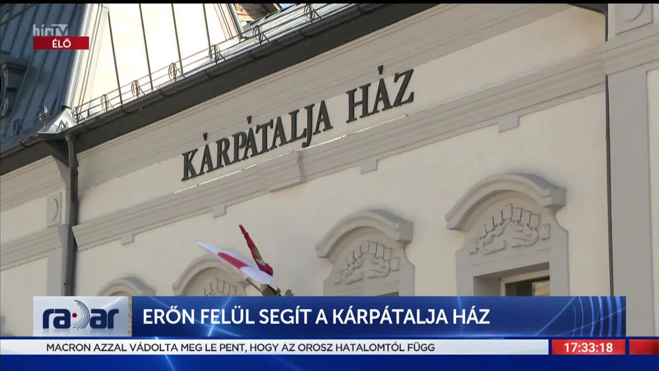 Radar - Erőn felül segít a Kárpátalja Ház (2022-04-21)