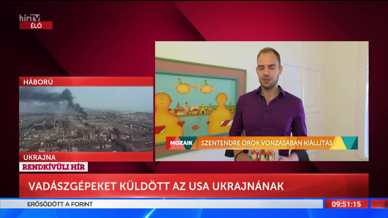 Mozaik - Szentendre örök vonzásban kiállítás (2022-04-20)