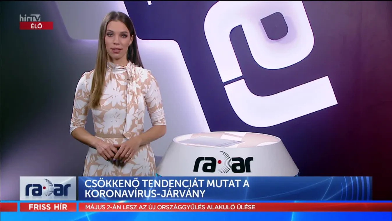 Radar - Csökkenő tendenciát mutat a koronavírus-járvány (2022-04-19)