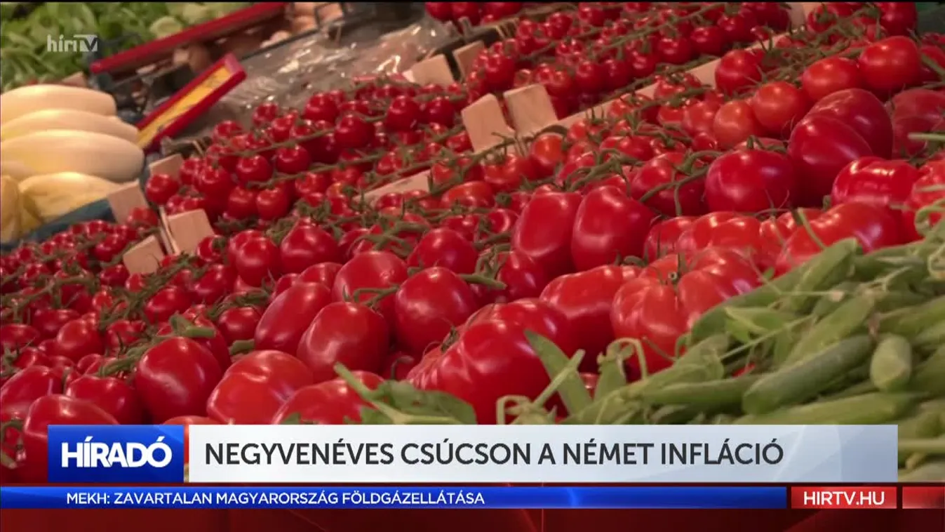 Negyvenéves csúcson a német infláció