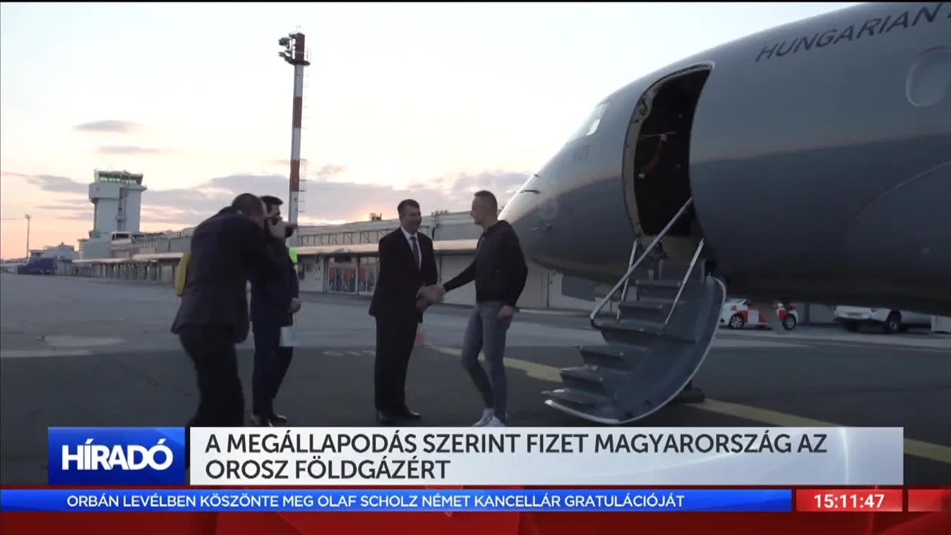 A megállapodás szerint fizet Magyarország az orosz földgázért