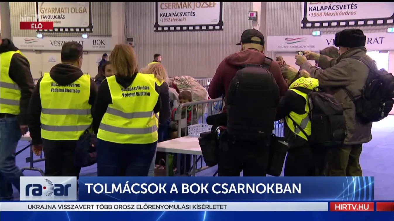 Radar - Tolmácsok a BOK csarnokban (2022-04-20)