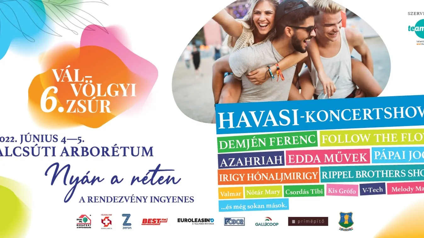 Családi fesztivál sztárfellépőkkel a csaknem kétszáz éves angolparkban