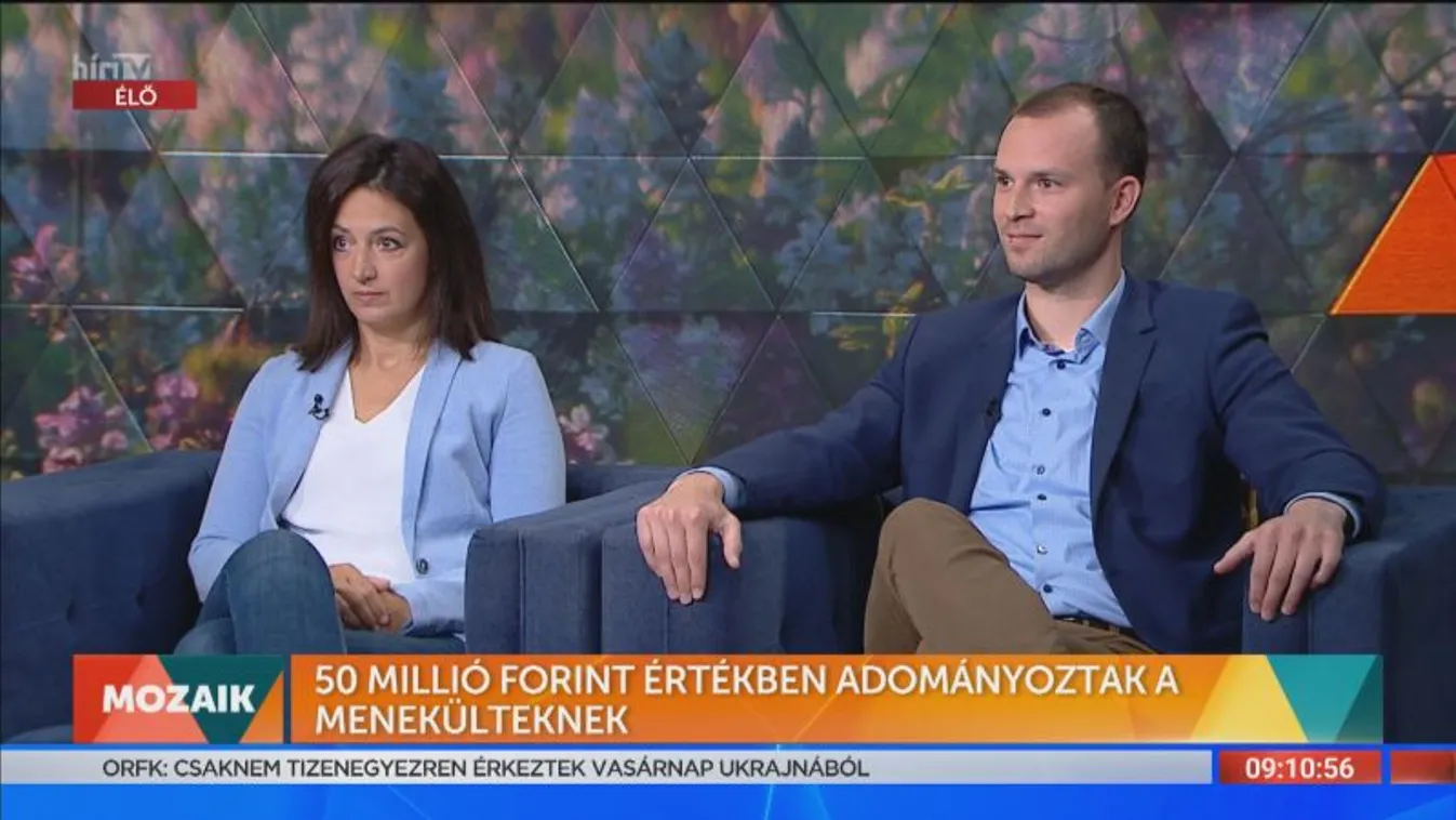 Mozaik - 50 millió forint értékben adományoztak a menekülteknek (2022-05-30)