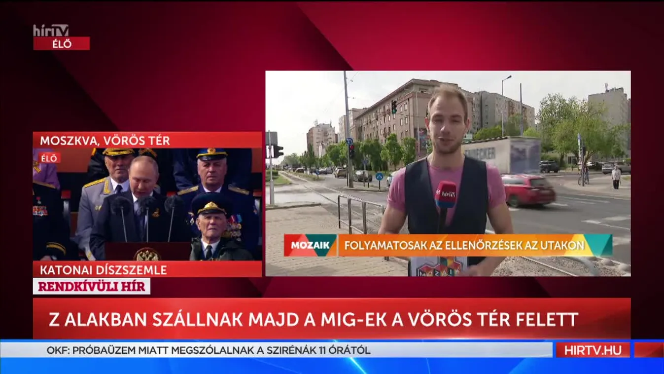 Mozaik - Folyamatosak az ellenőrzések az utakon (2022-05-09)