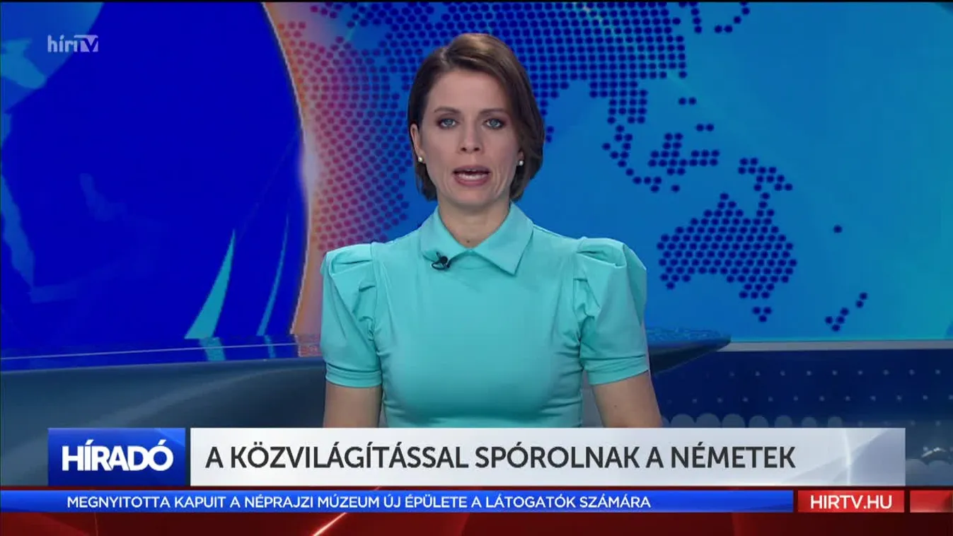 A közvilágítással spórolnak a németek