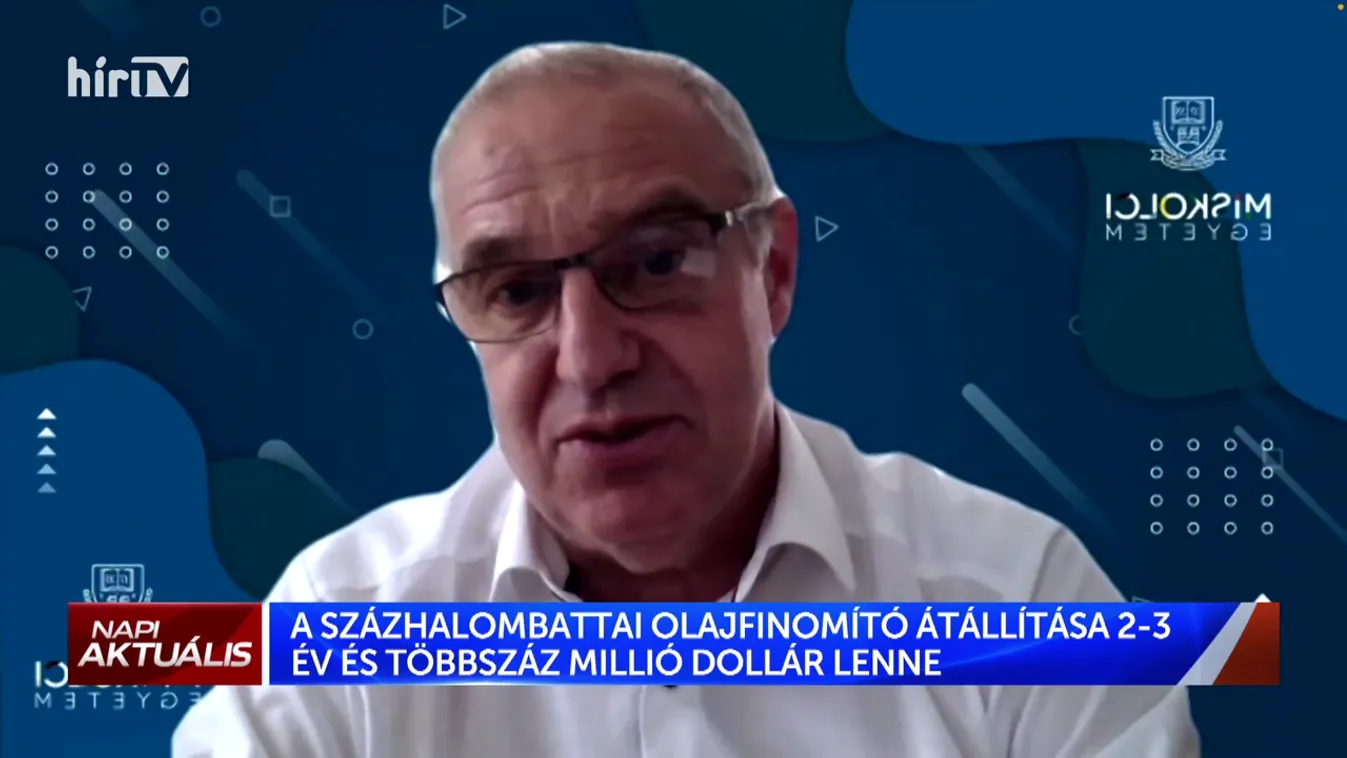 A százhalombattai olajfinomító átállása 2-3 év és többszáz millió dollár lenne