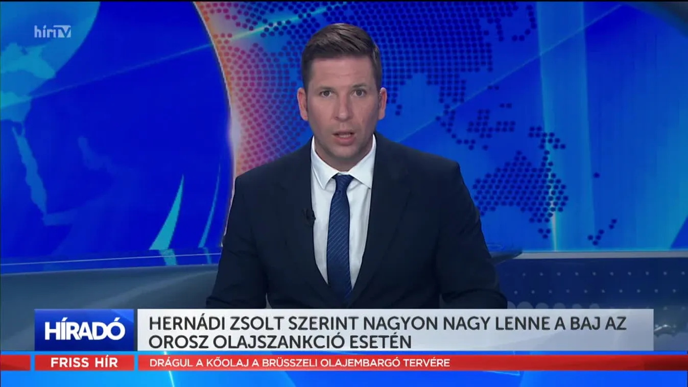 Hernádi Zsolt: Nagyon nagy lenne a baj az orosz olajszankció esetén