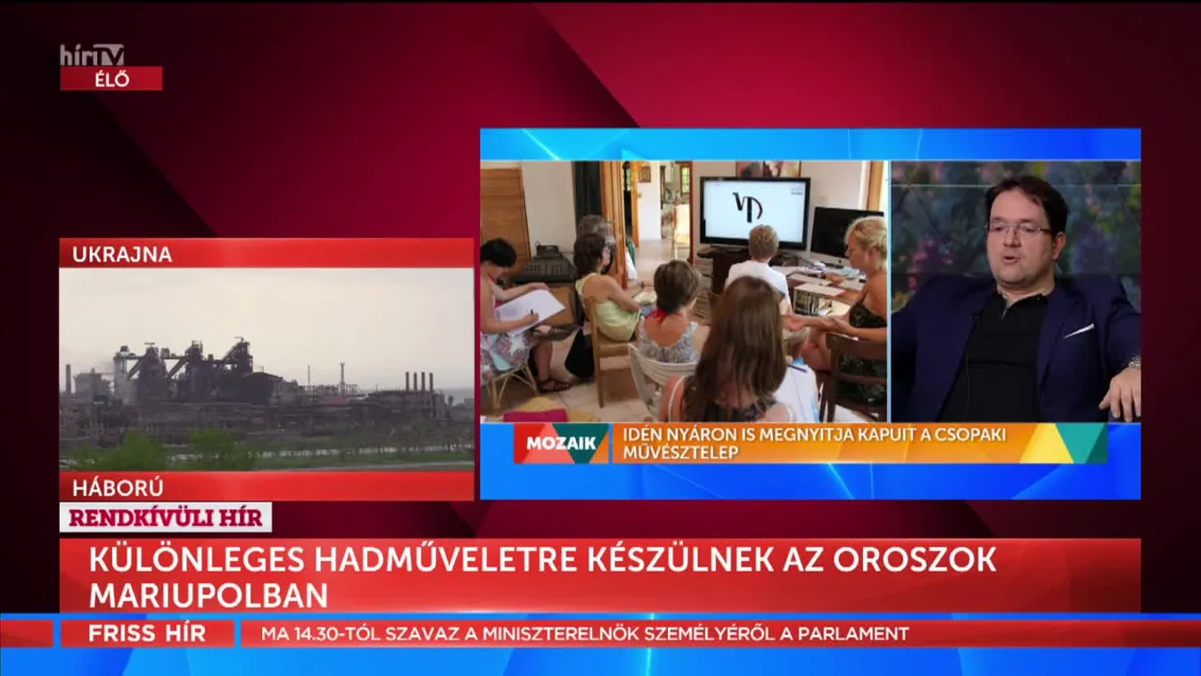 Mozaik - Idén nyáron is megnyitja kapuit a Csopaki Művésztelep (2022-05-16)