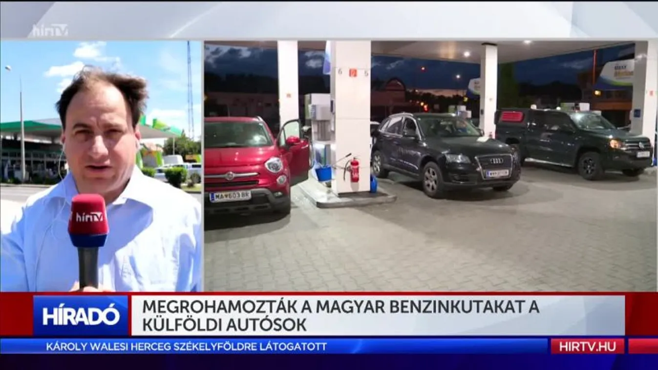 Megrohamozták a benzinkutakat