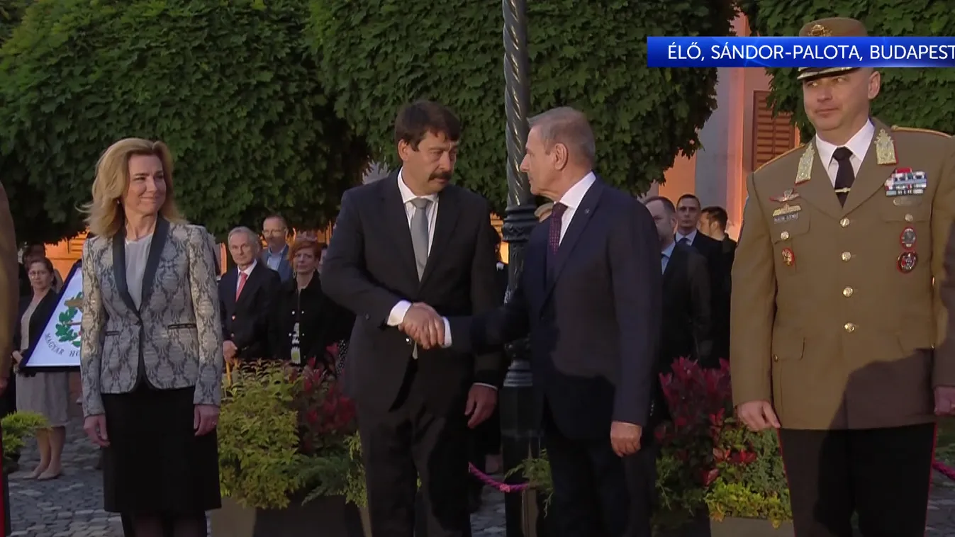 A Magyar Honvédség elköszönt Áder János köztársasági elnöktől