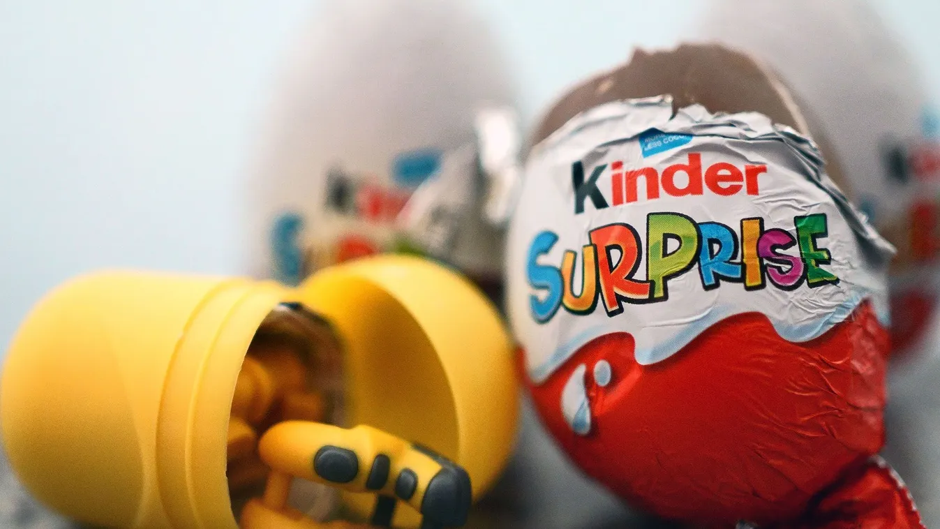 Több mint 3000 tonna Kinder terméket vontak vissza szalmonella-fertőzés miatt Európában