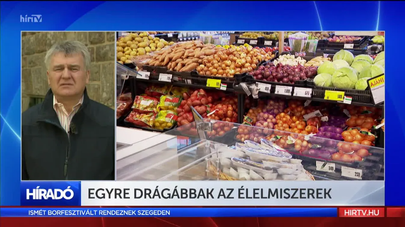 Egyre drágábbak az élelmiszerek