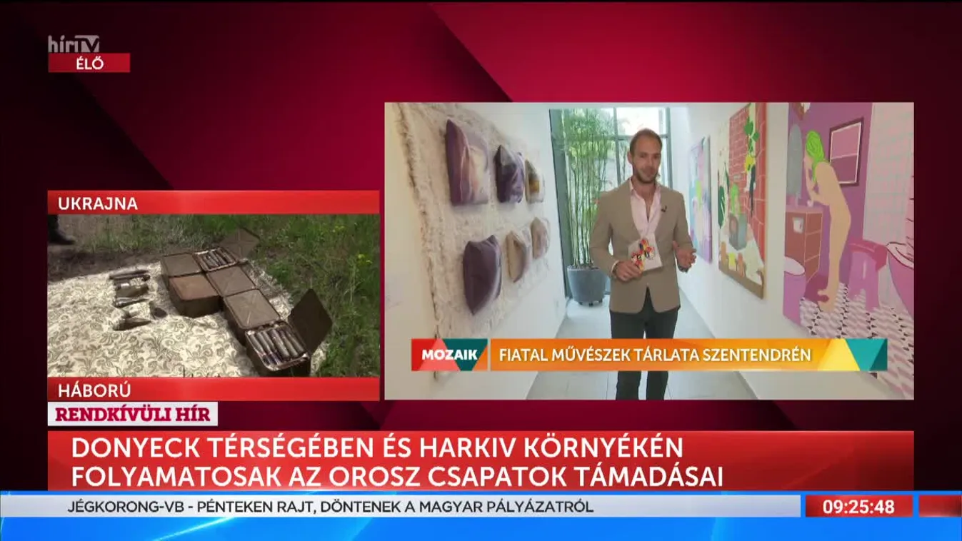 Mozaik - Fiatal művészek tárlata Szentendrén (2022-05-12)