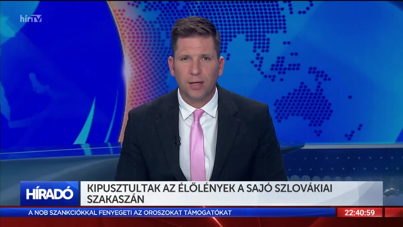 Kipusztultak az élőlények a Sajó szlovákiai szakaszán