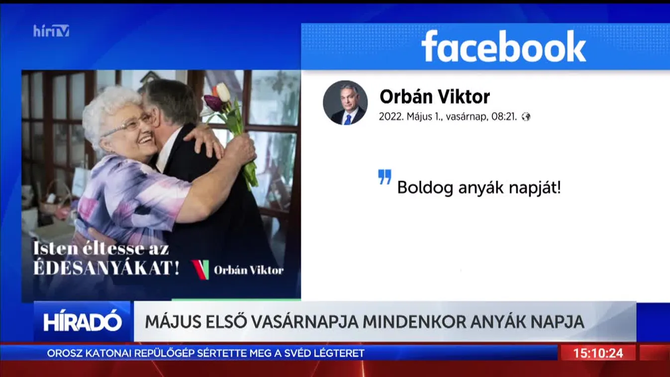 Május első vasárnapja mindenkor anyák napja