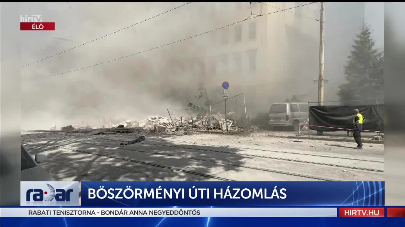 Radar - Böszörményi úti házomlás (2022-05-18)