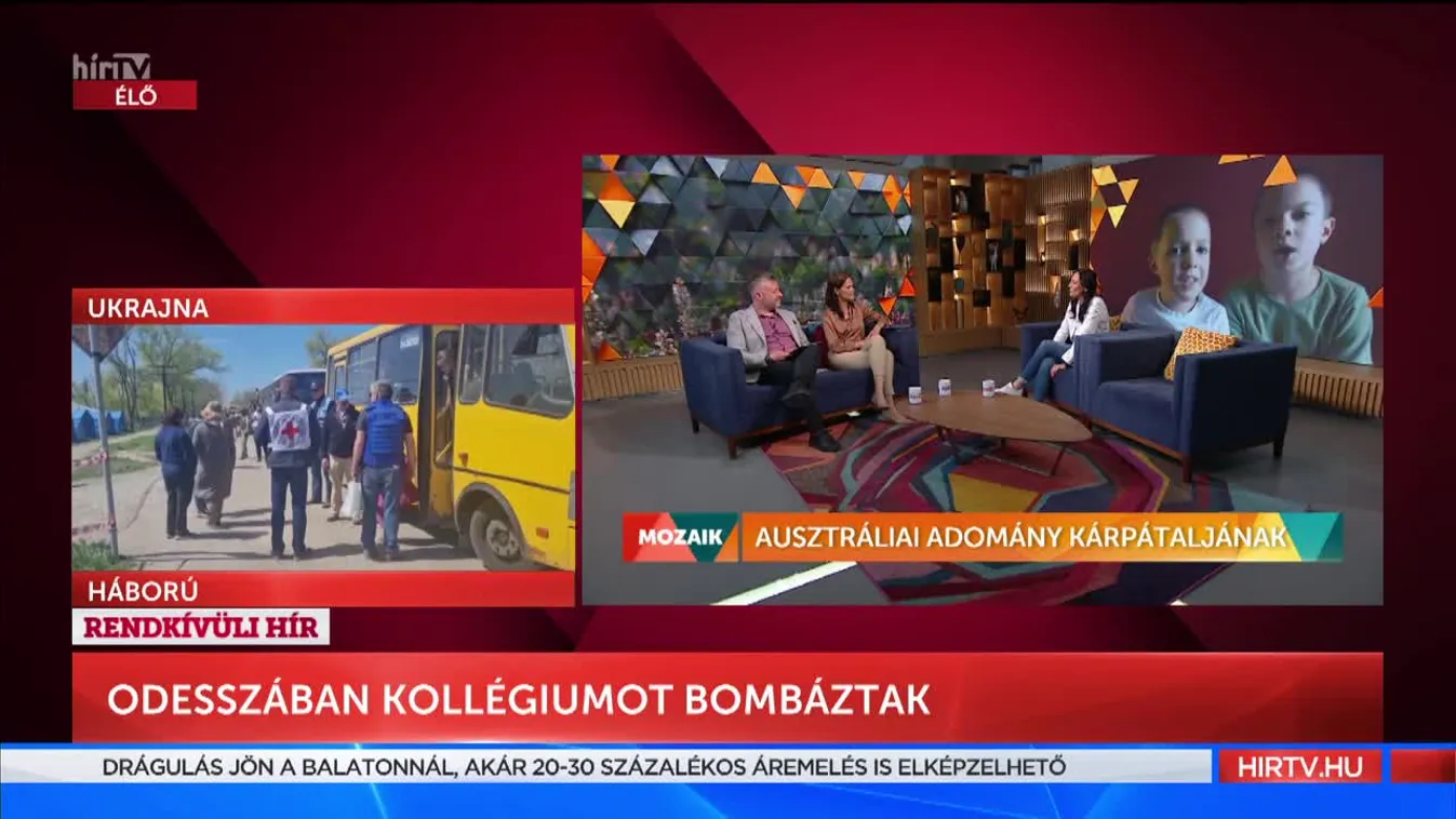 Mozaik - Ausztráliai adomány Kárpátaljának (2022-05-03)