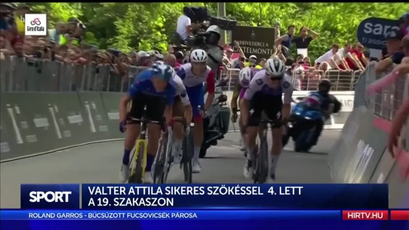 Valter Attila sikeres szökéssel 4. lett a 19. szakaszon