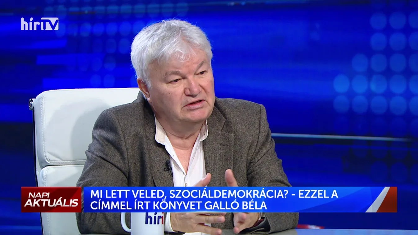 Mi lett veled, szociáldemokrácia? - ezzel a címmel írt könyvet Galló Béla