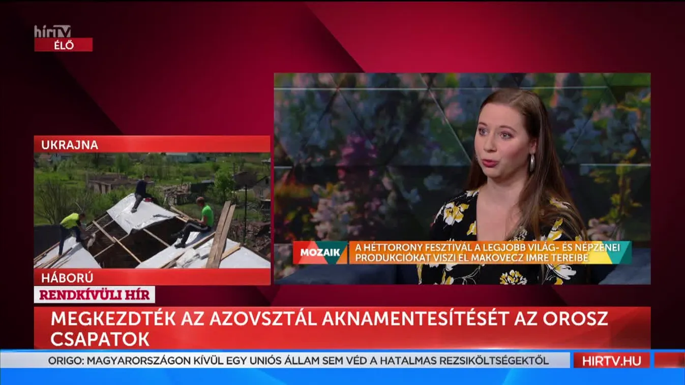 Mozaik - A Héttorony Fesztivál a legjobb világ- és népzenei produkciókat viszi el Makovecz Imre tereibe (2022-05-23)