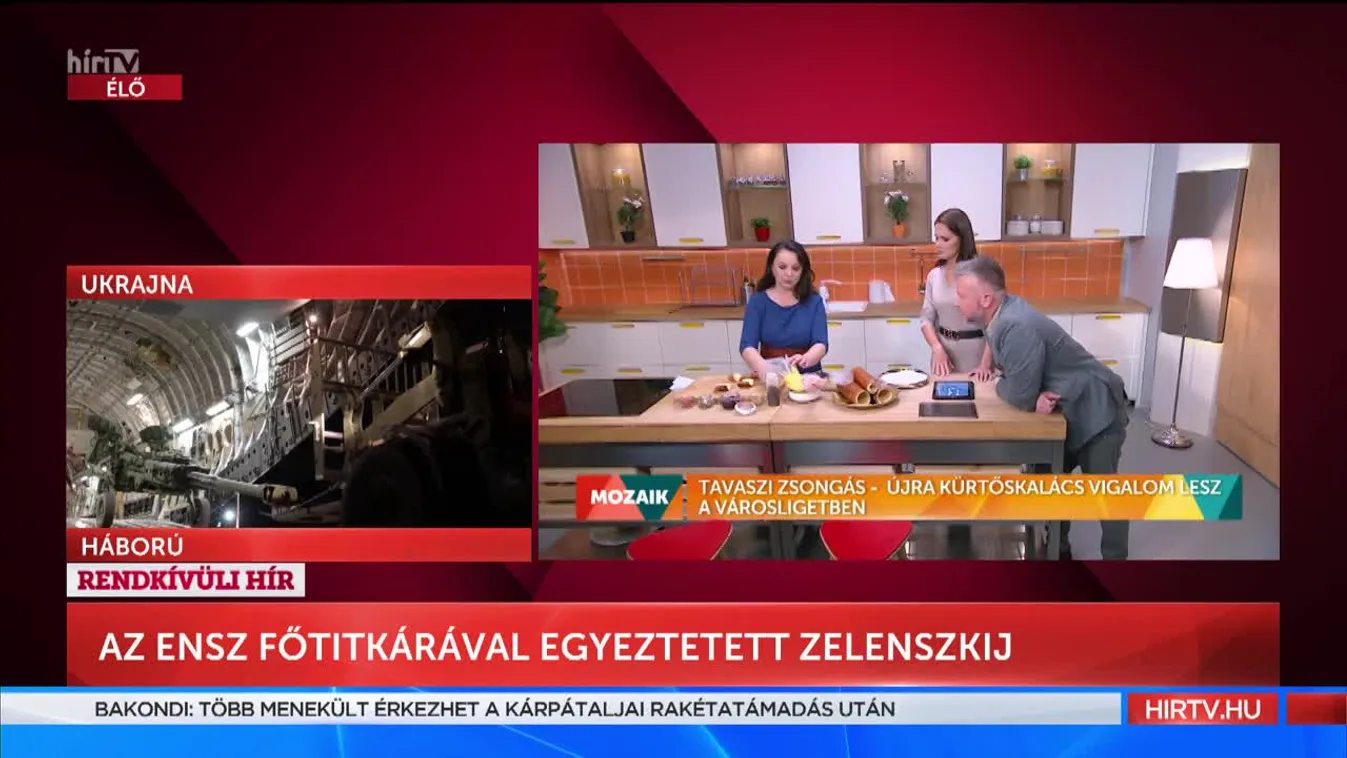 Mozaik - Tavaszi zsongás -  Újra Kürtőskalács Vigalom lesz a Városligetben (2022-05-05)