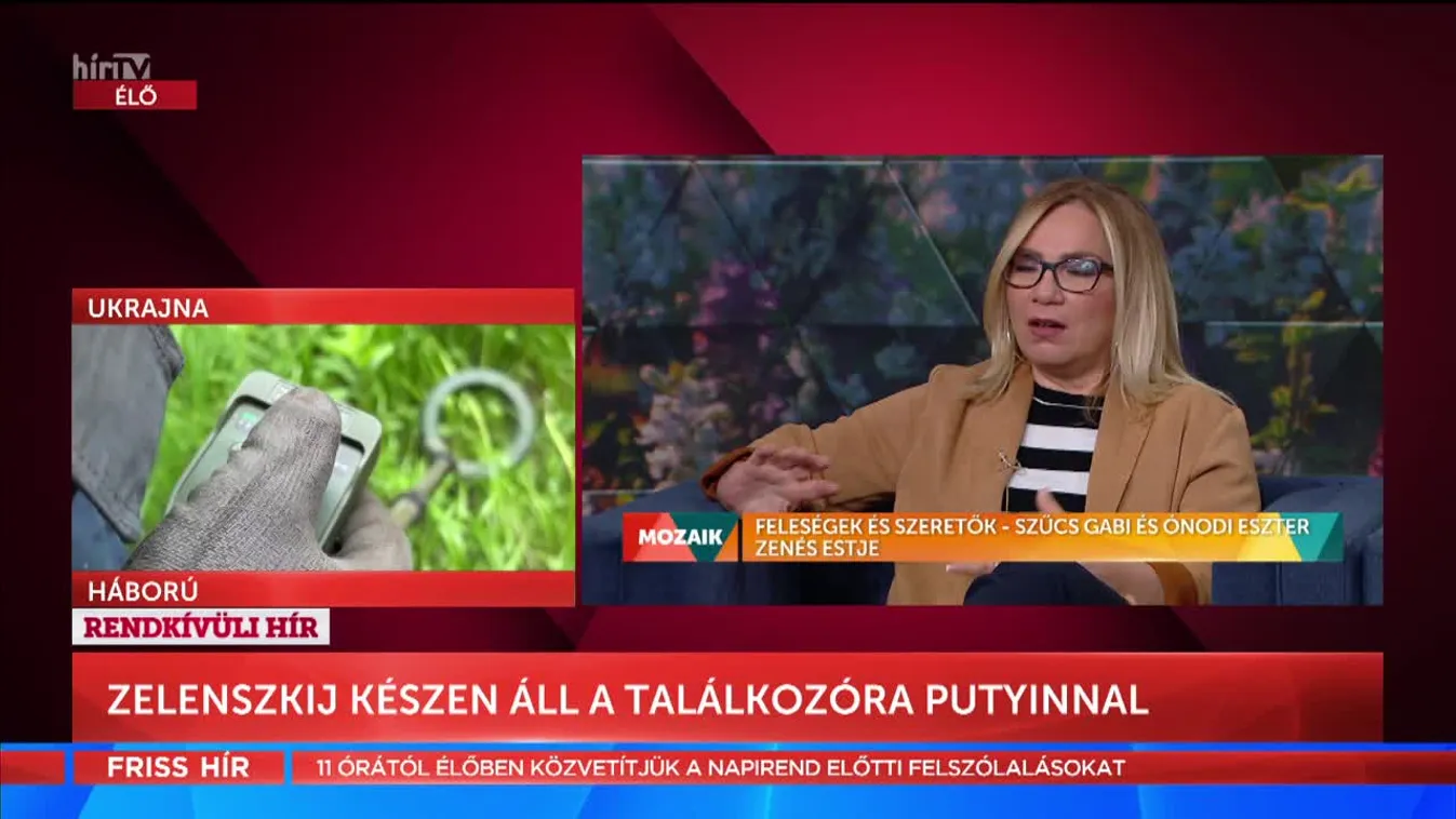 Mozaik - Feleségek és szeretők - Szűcs Gabi és Ónodi Eszter zenés estje (2022-05-24)