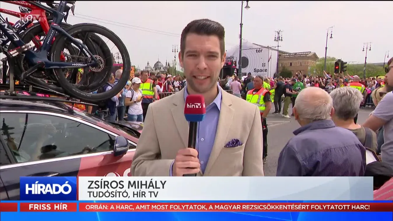 Ma rajtol a Giro Budapestről