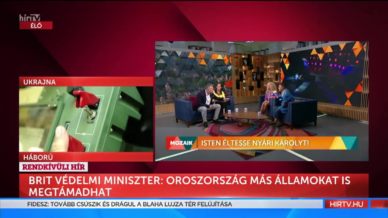 Mozaik - Isten életese Nyári Károlyt!