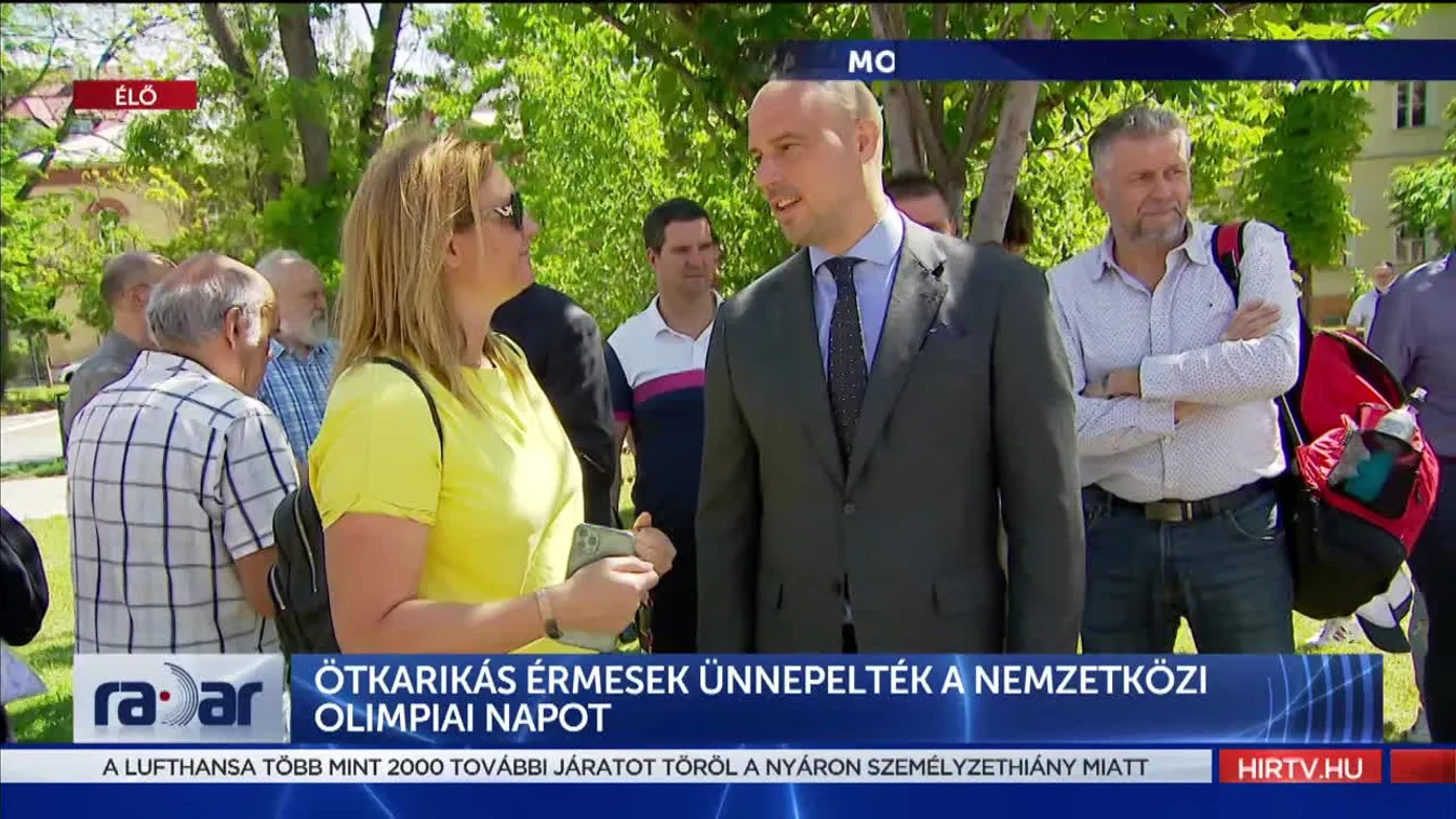 Radar - Ötkarikás érmesek ünnepelték a Nemzetközi Olimpiai Napot (2022-06-24)