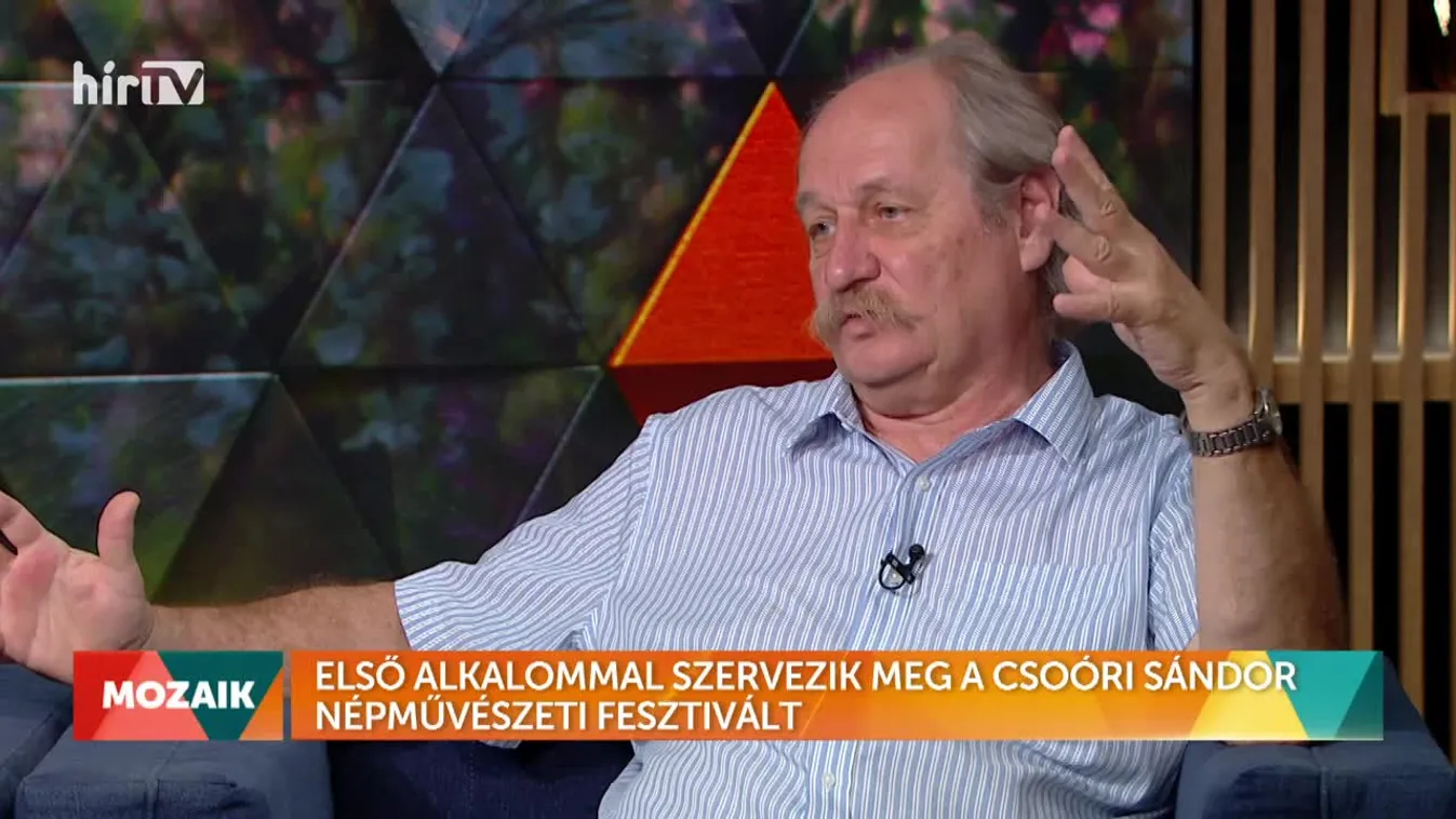Mozaik - Első alkalommal szervezik meg a Csoóri Sándor Népművészeti Fesztivált (2022-06-10)